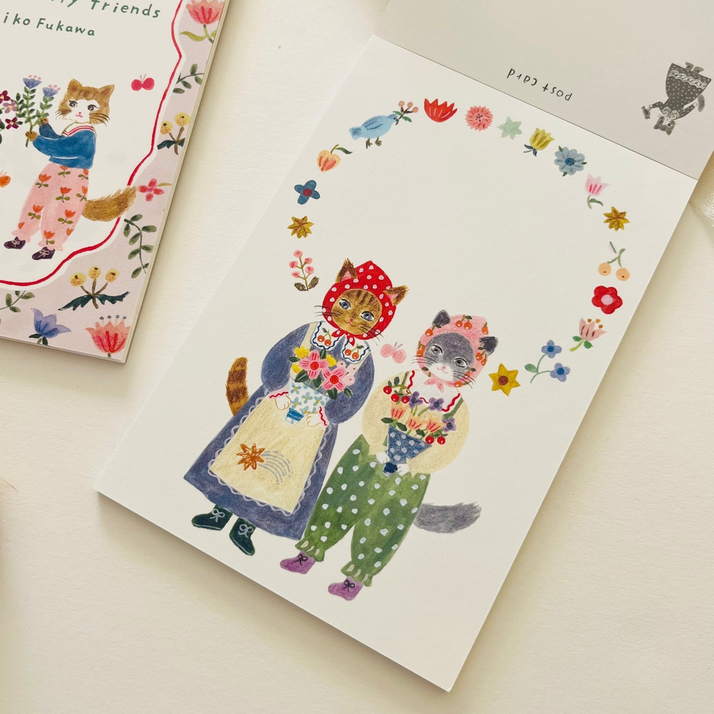 Aiko Fukawa Postcard Booklet - Little Fluffy Friends