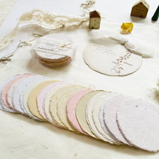 Cikitacikii Handmade Card Set - Circle