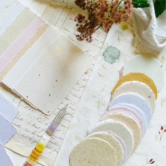 Cikitacikii Handmade Card Set - Circle