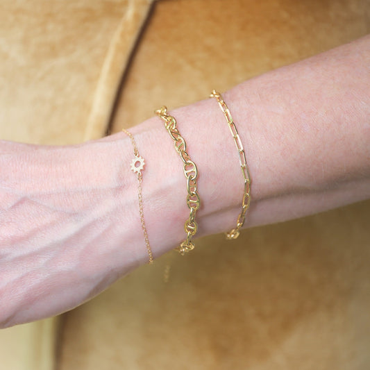 Anchor Chain Bracelet